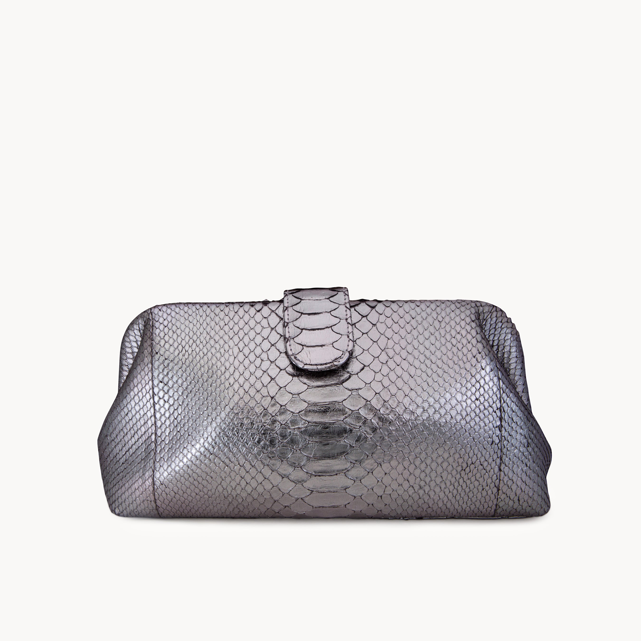 The Pouch Dark Silver