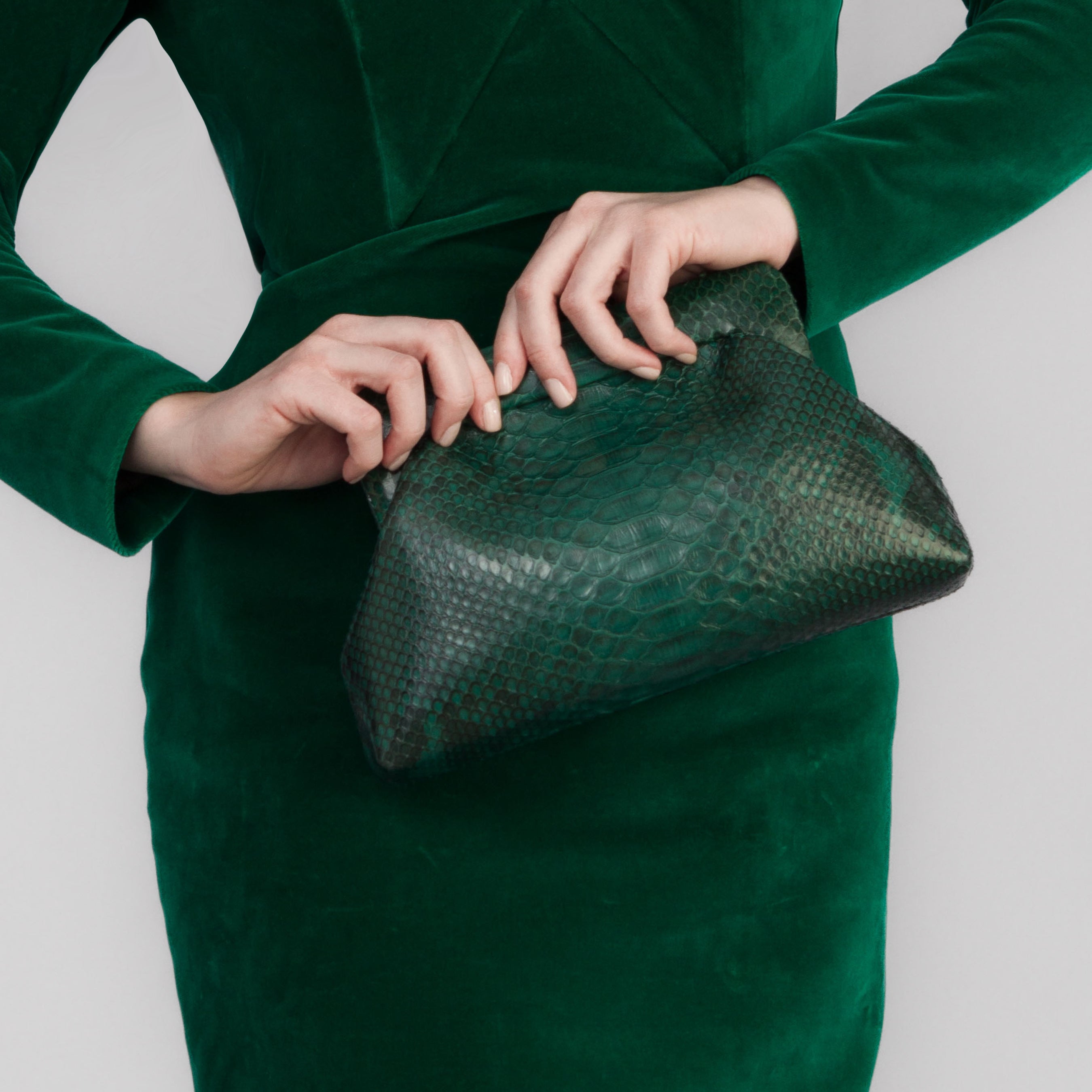 The Purse Forest Green